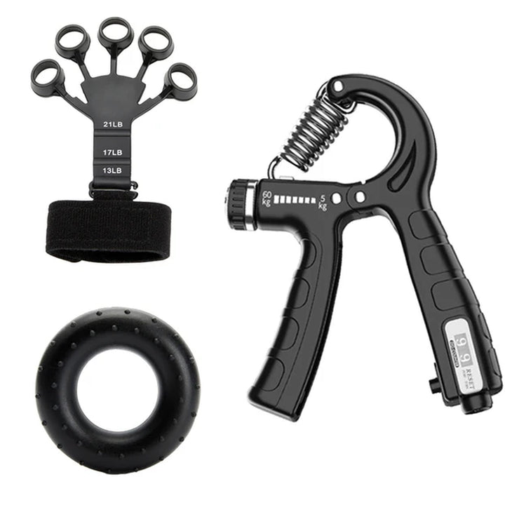 Adjustable 5-60Kg Heavy Hand Gripper Fitness Hand Exerciser Grip Wrist Training Finger Gripper Hand Strengthener for Patient