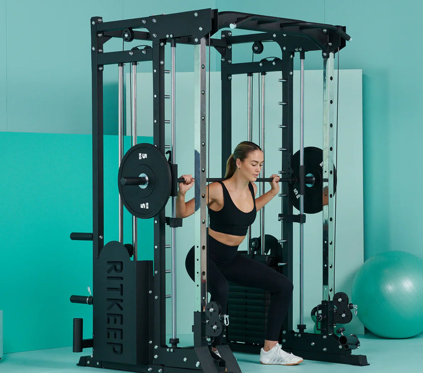 PMAX 5600 Home Gym Smith Machine - Integrated Weight System