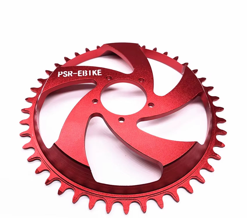 2023 Hot Sale New Design 42T/44T Aluminium Alloy Chainring for Banfang Bbshd Mid Drive Motor Kit