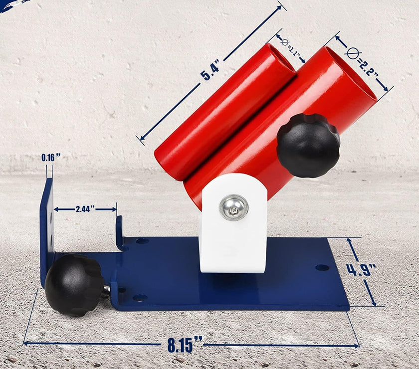 T Bar Row Platform, Landmine Attachment for Barbell Fits 1” Standard Bar & 2” Olympic Bar, Landmine Handle T Row