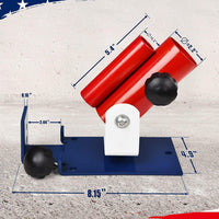 T Bar Row Platform, Landmine Attachment for Barbell Fits 1” Standard Bar & 2” Olympic Bar, Landmine Handle T Row