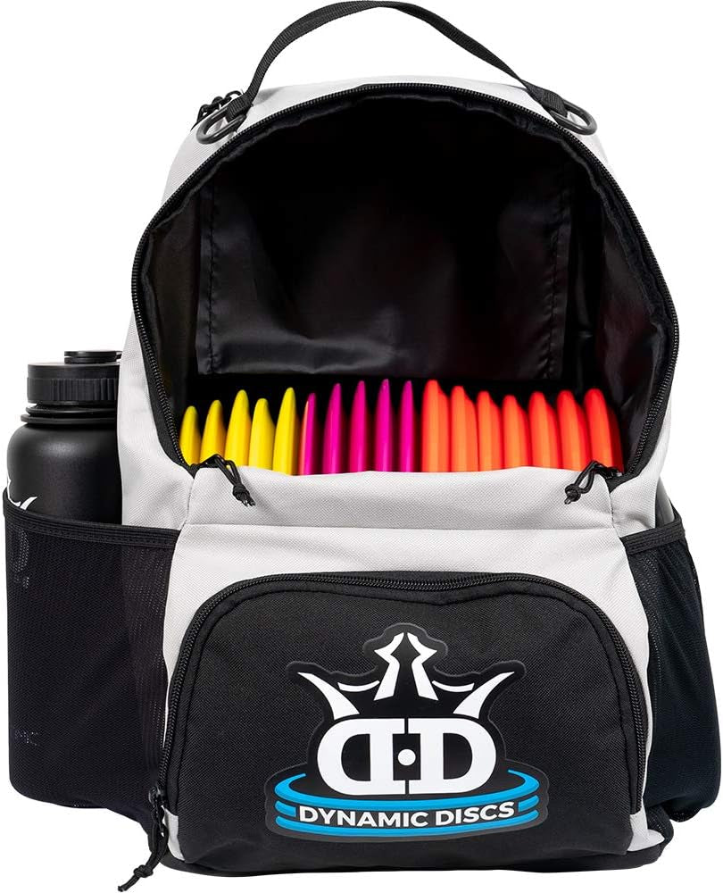 Cadet Disc Golf Backpack, Beginner Disc Golf Bag, Frisbee Golf Discs Set, Sports Bag, Lightweight & Durable, 17+ Disc Capacity