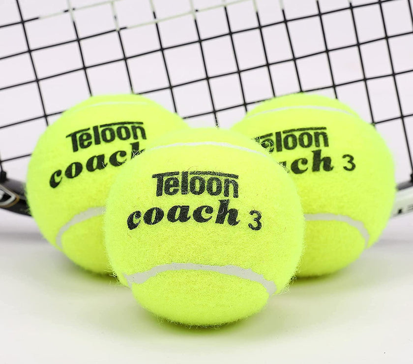 Pressure Training Tennis Balls-12 or 18 Count-Mesh Carry Bag，4 Colors Available，Pressureless Training Exercise Tennis Balls for Beginners.