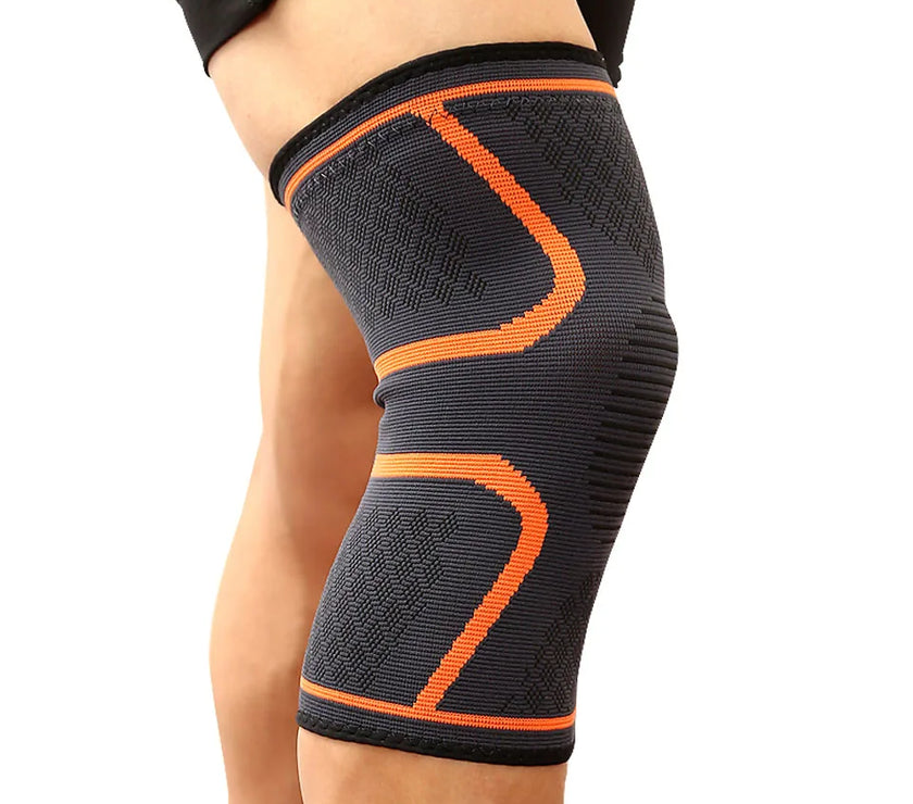 1PCS Fitness Running Cycling Knee Support Braces Elastic Nylon Sport Compression Knee Pad Sleeve for Basketball Volleyball