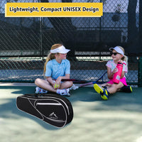 3 Racquet Tennis-Bag Premium Tennis-Racket-Bag with Protective Pad, Professional or Beginner Tennis Players, Lightweight Tennis Bag for All Ages