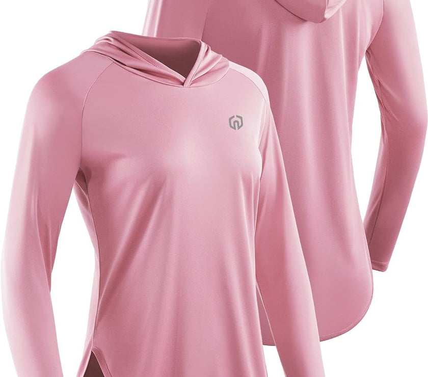 Women'S Sun Protection Running Shirts Workout Athletic Shirts with Hoods