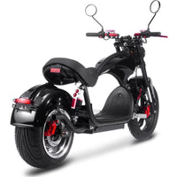 Raven 60V 30Ah 2500W Lithium Electric Cafe Motorcycle Black