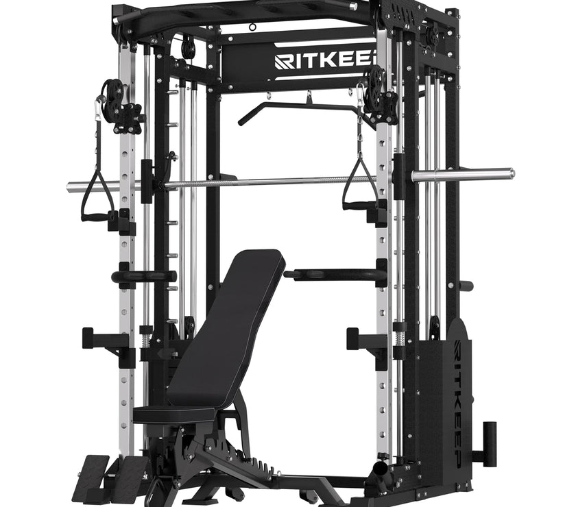 PMAX 5600 Home Gym Smith Machine - Integrated Weight System