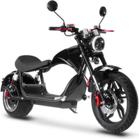 Raven 60V 30Ah 2500W Lithium Electric Cafe Motorcycle Black