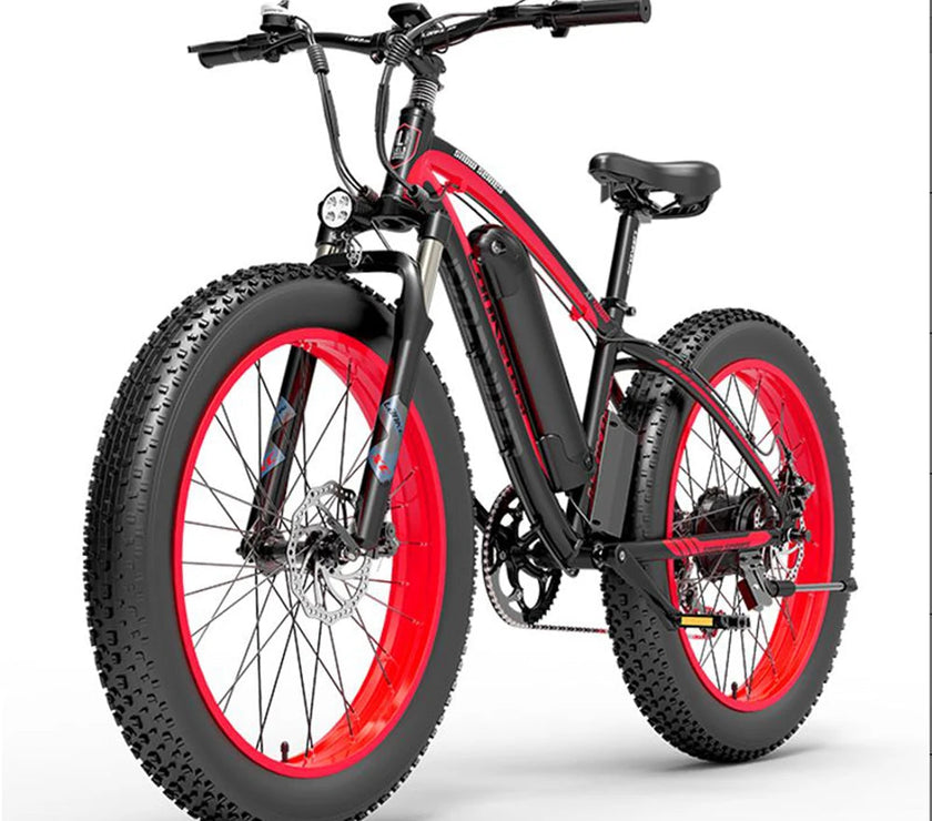 [USA Direct]  XF4000 16Ah 48V 1000W Electric Bicycle 26*4.0 Inches Fat Tires 110Km Mileage Range Max Load 200Kg