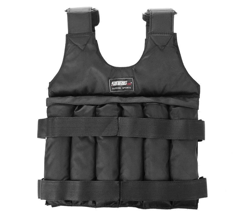 3/15/20/35/50Kg Loading Weight Vest Jacket Sand Clothing for Running Training Fitness Equipment Adjustable Waistcoat Jackets