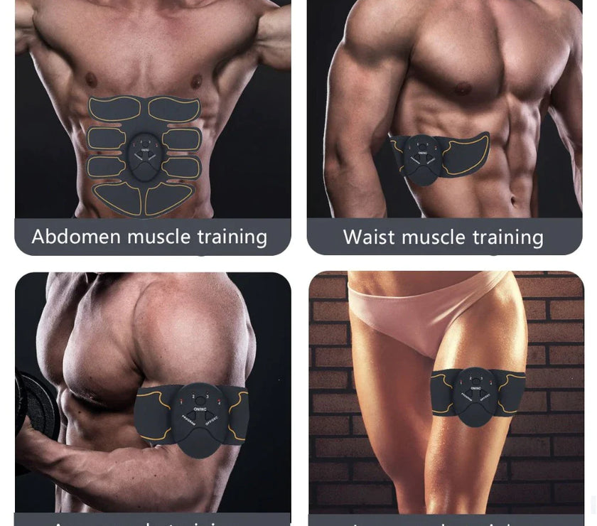 EMS Abdominal Muscle Toning Trainer ABS Stimulator Toner Fitness Binder Gym Belt