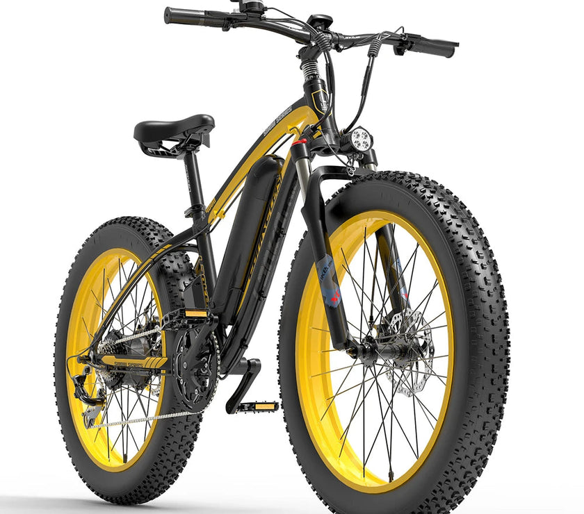 [USA Direct]  XF4000 16Ah 48V 1000W Electric Bicycle 26*4.0 Inches Fat Tires 110Km Mileage Range Max Load 200Kg