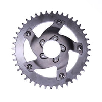 2023 Hot Sale New Design 42T/44T Aluminium Alloy Chainring for Banfang Bbshd Mid Drive Motor Kit