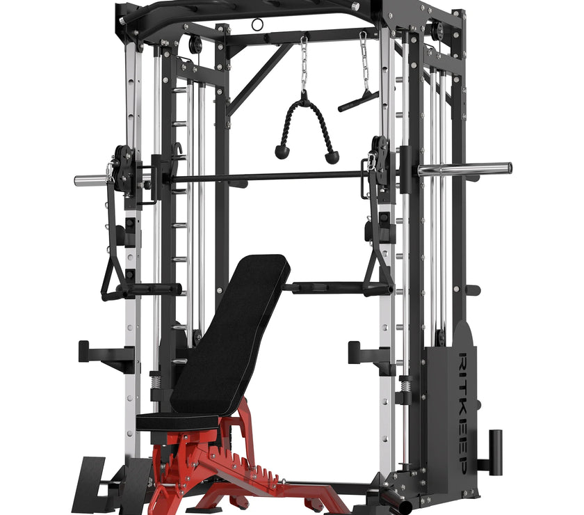 PMAX 5600 Home Gym Smith Machine - Integrated Weight System