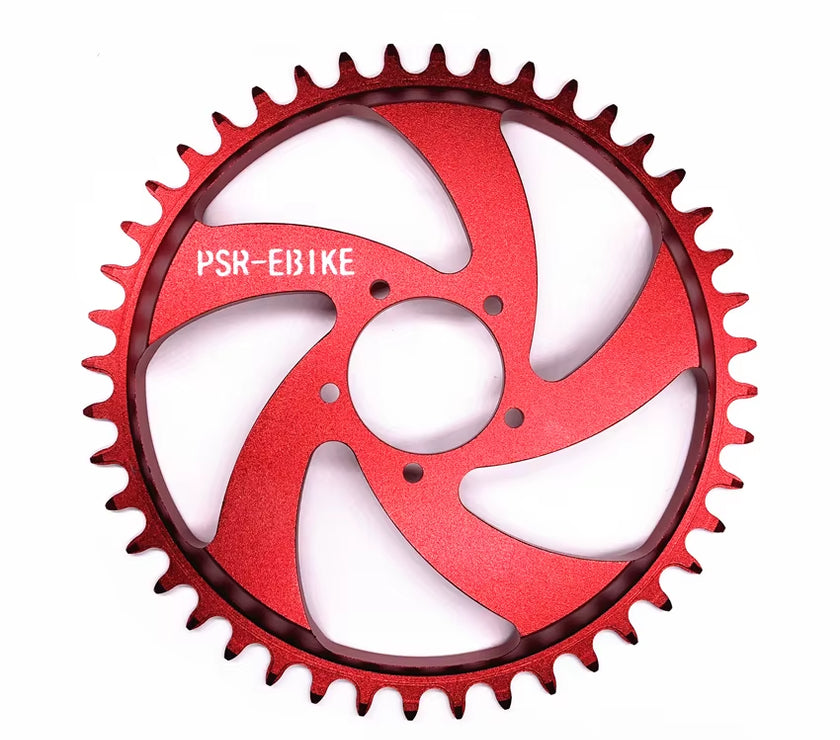 2023 Hot Sale New Design 42T/44T Aluminium Alloy Chainring for Banfang Bbshd Mid Drive Motor Kit