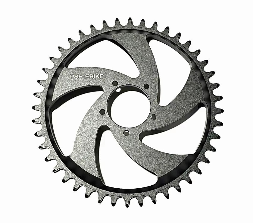 2023 Hot Sale New Design 42T/44T Aluminium Alloy Chainring for Banfang Bbshd Mid Drive Motor Kit