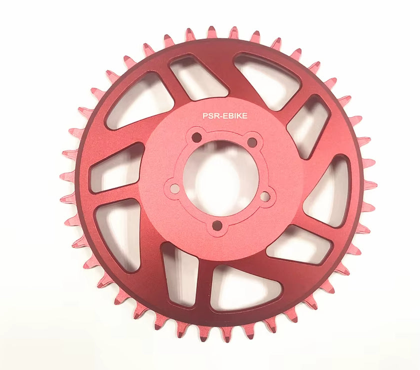 2023 Hot Sale New Design 42T/44T Aluminium Alloy Chainring for Banfang Bbshd Mid Drive Motor Kit