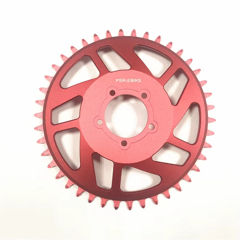 2023 Hot Sale New Design 42T/44T Aluminium Alloy Chainring for Banfang Bbshd Mid Drive Motor Kit