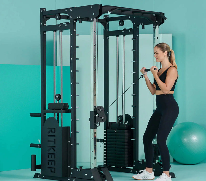 PMAX 5600 Home Gym Smith Machine - Integrated Weight System