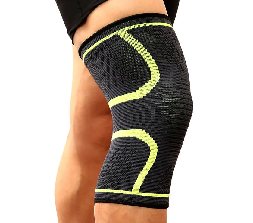 1PCS Fitness Running Cycling Knee Support Braces Elastic Nylon Sport Compression Knee Pad Sleeve for Basketball Volleyball