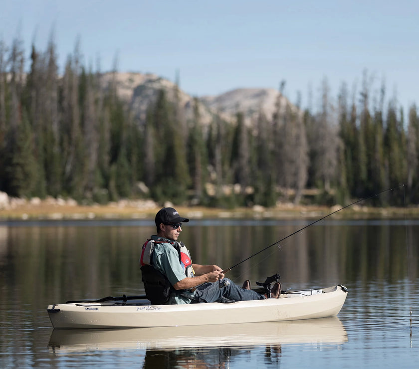 Tamarack Angler 10 Ft Fishing Kayak, Tan (90508)