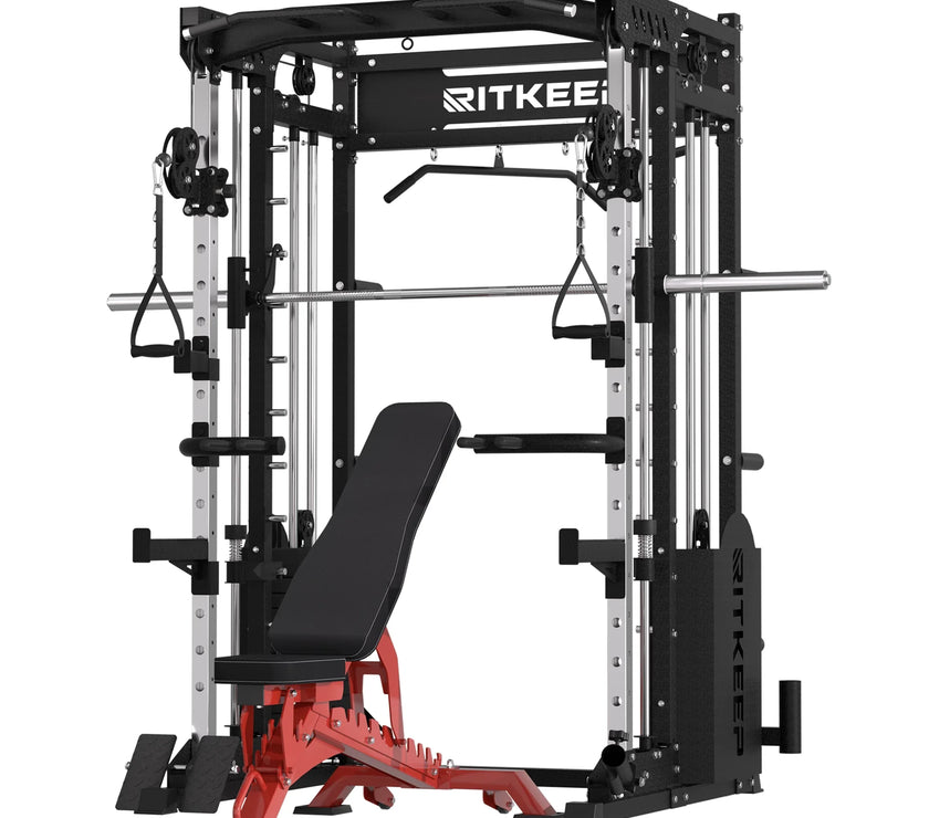 PMAX 5600 Home Gym Smith Machine - Integrated Weight System