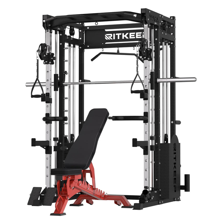 PMAX 5600 Home Gym Smith Machine - Integrated Weight System