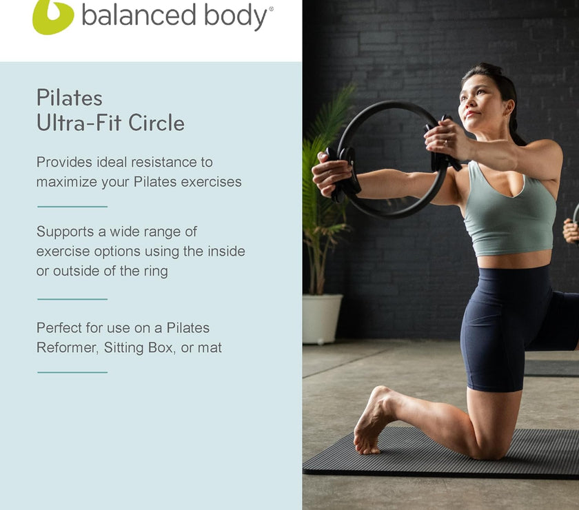 Ultra-Fit Circle Pilates Ring, Body Ring, Great Exercisers for Legs, Fitness Circle, Thigh Exercise, Pilates Circle, Pilate Ring Fitness Equipment for Home or Studio