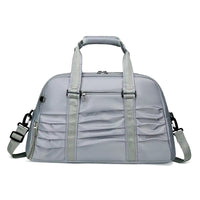 Travel Bag, Large Capacity Yoga Fitness Bag, Pleated Boarding, Business Trip Bag, Student Accommodation Storage Bag