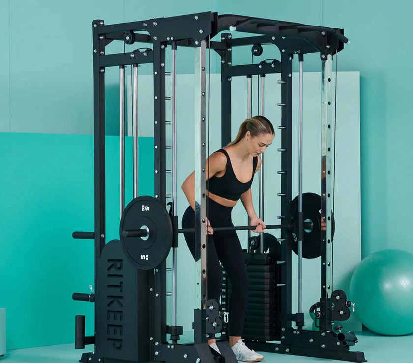 PMAX 5600 Home Gym Smith Machine - Integrated Weight System