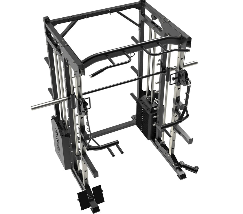 PMAX 5600 Home Gym Smith Machine - Integrated Weight System