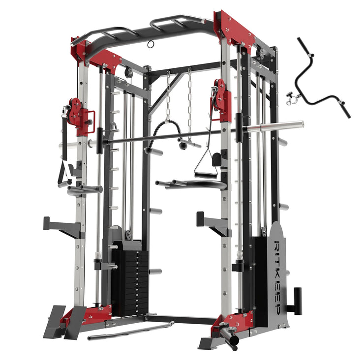 PMAX 5600 Home Gym Smith Machine - Integrated Weight System