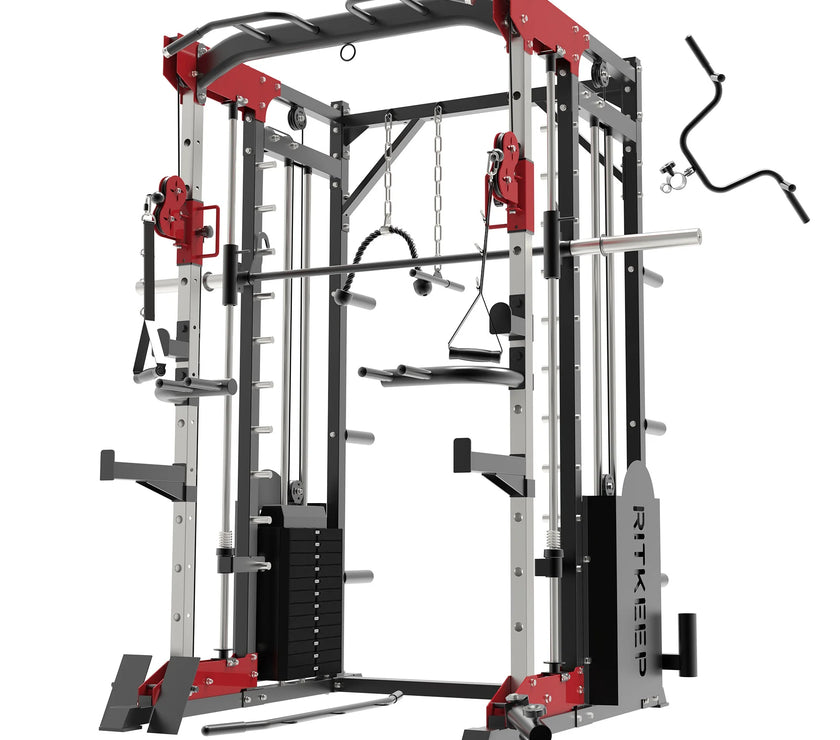 PMAX 5600 Home Gym Smith Machine - Integrated Weight System