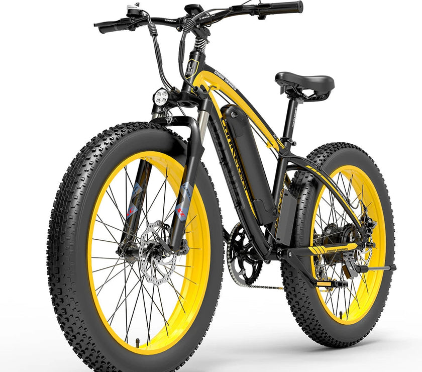 [USA Direct]  XF4000 16Ah 48V 1000W Electric Bicycle 26*4.0 Inches Fat Tires 110Km Mileage Range Max Load 200Kg