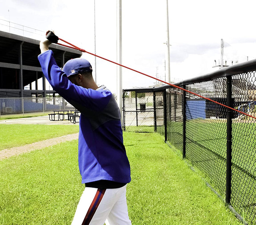 Baseball Resistance Bands Youth & Adult Athletes Safely Improve Pitching Throwing Batting & Arm Strength Used by Pitchers Quarterbacks Volleyball Basketball