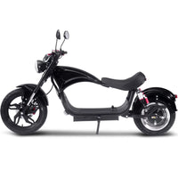 Raven 60V 30Ah 2500W Lithium Electric Cafe Motorcycle Black