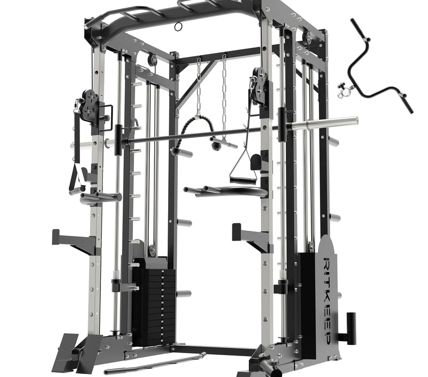 PMAX 5600 Home Gym Smith Machine - Integrated Weight System